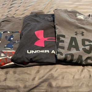 3 for 1 Bundle Under Armour Large T-Shirts!